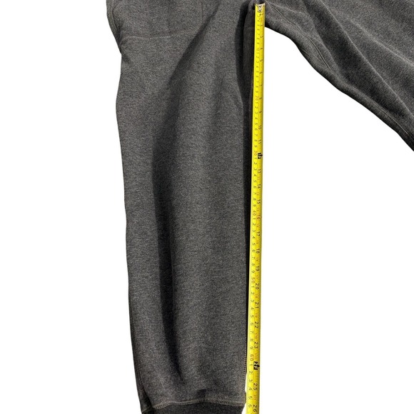 J.Crew Knot Goods Cozy Gray Cargo Joggers Cuffed Ankles Drawstring Pockets Sz L - Picture 6 of 9